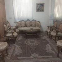 فروش مبل سلطنتی ۹ نفره چوب راش درحد نو|مبلمان خانگی و میز عسلی|نسیم‌شهر, |دیوار