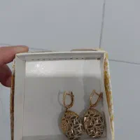 گوشوار طلا با وزن ۷/۸۹۰