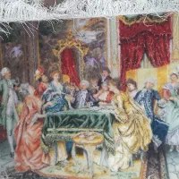 تابلوفرش دست بافت طرح پاسوربازتبریزی