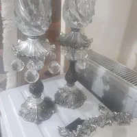 آ ینه و شمعدان