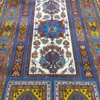 فرش دستباف نقشه قشقایی گل ابریشم|فرش|مشکین‌دشت, |دیوار