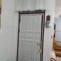 پرده گیپور با کتیبه و کرکره ای فلزی اشپزخانه|پرده، رانر، رومیزی|گرگان, |دیوار