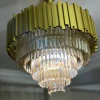 دو عدد لوستر ۱۴ شعله و ۸ شعله