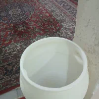 بشکه دبه ۶۰ لیتر ی همراه بادرب|ظروف نگهدارنده، پلاستیکی، یک‌بارمصرف|اهواز, آسیاباد|دیوار