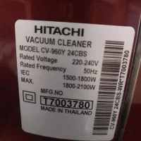 جاروبرقی هیتاچی اصل ژاپن 960Y ظرفیت ۲۱ لیتر|جاروبرقی، جارو شارژی، بخارشو|تهران, افسریه شمالی|دیوار