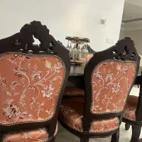 مبلمان و میزناهارخوری چوبی|مبلمان خانگی و میز عسلی|کاشان, شهرک امیرالمومنین|دیوار