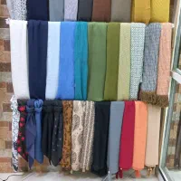 حراج شال و روسری رنگی