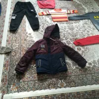 لباس پسرانه در حد نو و بعضی  آکبند پاییزو تابستان