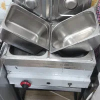 یک عدد بنماری ۲ لگنه و سرخ کن گازی|فروشگاه و مغازه|معصومیه, |دیوار