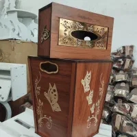 پک کامل جادستمال وسطل زباله