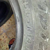 دو حلقه لاستیک دست دوم پژو ۴۰۵|قطعات یدکی و لوازم جانبی|تهران, سازمان برنامه جنوبی|دیوار