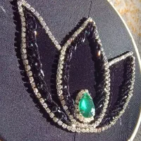 جواهر دوزی و ملیه دوزی|لباس|سراب, |دیوار