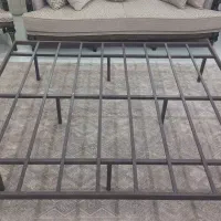 کفی تخت فلزی دو نفره ۱۹۰×۱۷۰ جنس محکم آکبند|تخت و سرویس خواب|رشت, رودبارتان|دیوار