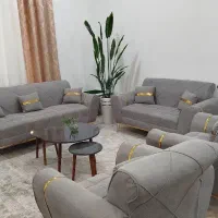 مبل ۷ نفره مناسب جهیزیه با عسلی ها اشانتیون