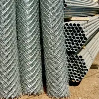 فنس حصاری پایه فلزی بتنی