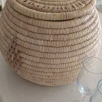 سبد برنج ده کیلویی حصیری
