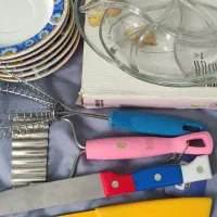 تعدادی ظرف و قالب کیک|ظروف سرو و پذیرایی|تهران, سازمان برنامه جنوبی|دیوار