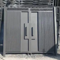 درب آهنی ، پنجره ونرده