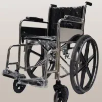 ویلچر چرخ بزرگ استیل مختص سنگین وزن(( اجاره))