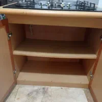 گازرومیزی همراه کابینت