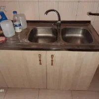 کابینت ام دی اف همراه با سینک