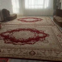 فرش ۳ در ۴  دو عدد در حد نوبسیارتمیز