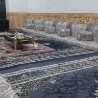 مبل خلیجی تاجدار پشتی کد 18096اهواز