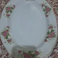 دو عدد دیس گل سرخی