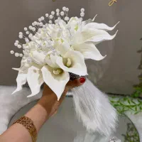 دسته گل عروس مصنوعی|گل مصنوعی|اهواز, کوی فرهنگیان ۱|دیوار