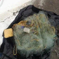 ۳دستگاه تور ماهیگیری (لاکش)