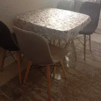 میز ناهار خوری چهار نفره|میز و صندلی غذاخوری|زاهدان, |دیوار