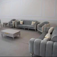 ست مبل ب همرا میز نهار خوری در رنگبندی