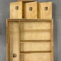 ارگانیزر چوبی کشو|آب‌چکان و نظم‌دهنده ظروف|تهران, دروس|دیوار