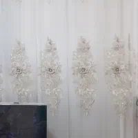 پرده حریر|پرده، رانر، رومیزی|قم, شهر قائم|دیوار