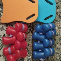 قمقمه و تخته شنا