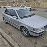 سمند 83 یک گلگیر عقب رنگ