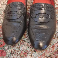 فروش دو کفش زنانه چرم اصل نو سایز ۳۹