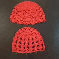 انواع کلاه ماندلا(لئونی) قلاب بافی|لباس|رشت, باهنر|دیوار