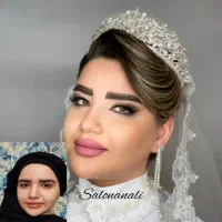 میکاپ و شینیون و کلیه خدمات آرایشی و زیبایی|خدمات آرایشگری و زیبایی|کرج, ساسانی (قلمستان)|دیوار