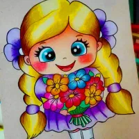 کشیدن نقاشی مدارس بچه ها