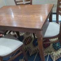 جا کفشی و میز و صندلی نهار خوری 4نفره|جاکفشی، کمد، دراور|برازجان, |دیوار