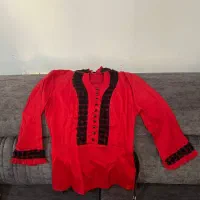 تعدادی شومیز پالتو سویشرت شلوار پیراهن یلدا قرمز