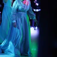 لباس مجلسی طوسی