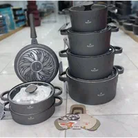 ارزونی قابلمهHOFNERچدن گرانیتی دسته چوب مدل لاکچری|ظروف پخت‌وپز|یزد, |دیوار