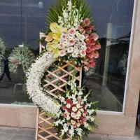 تاج گل بهشت زهرا محلاتی نمایشگاه