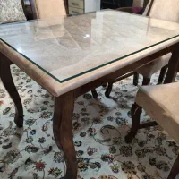 میز نهار خوری چهار نفره|میز و صندلی غذاخوری|رشت, شهریاران|دیوار