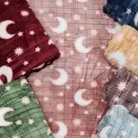 پتو مسافرتی دونفره طرح ماه و ستاره|رختخواب، بالش، پتو|اهواز, کوی مهدیس|دیوار