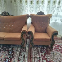 مبل راحتی ۷نفره|مبلمان خانگی و میز عسلی|آذرشهر, |دیوار