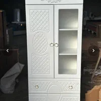 کمد لباس و ویترین مدل بیضی(خوران چوب)|جاکفشی، کمد، دراور|تبریز, |دیوار