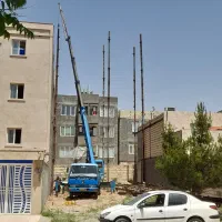 جرثقیل ۷تن و۲۰تن نصب اسکلت وسوله واسلپ واسانسورو..|خدمات حمل و نقل|مشهد, توس (بلوار توس)|دیوار